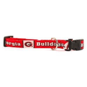 Georgia Bulldogs Large Dog Collar