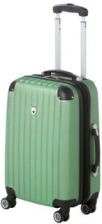 Travelers Club Green 20 Carry On Spinner Luggage LIME