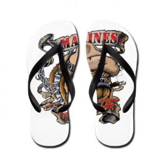 Artsmith, Inc. Womens Flip Flops (Sandals) US Marines