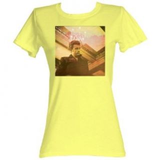 James Dean   Womens Kicked Back T Shirt In Bright Yellow