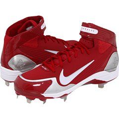 Huarache Lightweight Performance Baseball Cleats Men 15 Red Shoes