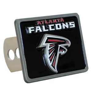 Atlanta Falcons Large Zinc Trailer Hitch Cover   NFL