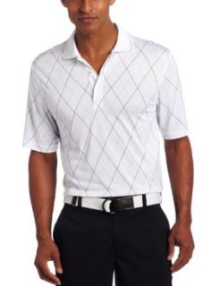 IZOD Mens Short Sleeve Printed Argyle Polo Clothing
