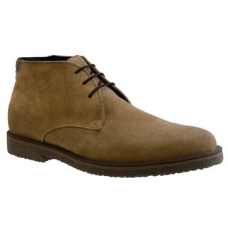 GBX Mens Beige Suede Ankle Boots