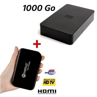 Memup Médiagate HD + 1000 Go   Achat / Vente LECTEUR MULTIMEDIA