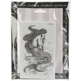 LaBlanche Silicone Stamp 3X5.5 Musing Mermaid
