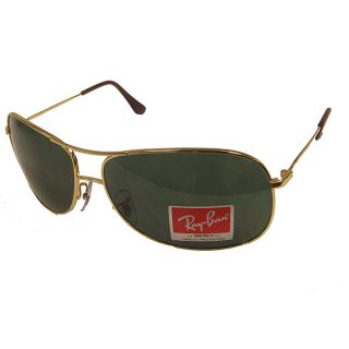 Ray Ban Mens Gold Aviator Sunglasses
