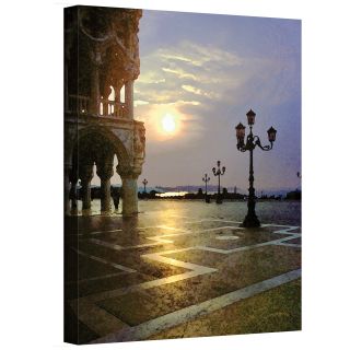 George Zucconi Venice Piazza 2 Wrapped Canvas Today $38.99 Sale $