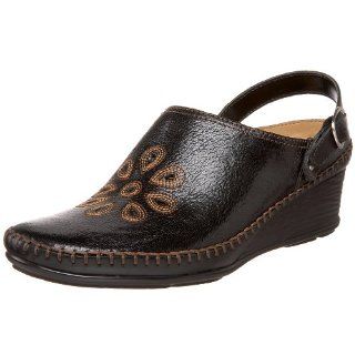 Naturalizer Womens Gwenn Mule,Black,6.5 WW US Shoes