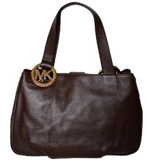 Coffee Leather Fulton Large EW Tote Bag Shoulder Handbag Purse Shoes