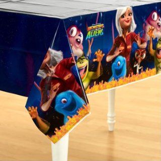 Monsters vs Aliens 54in x 102in Paper Tablecover Toys