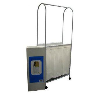 Rolling Racked Laundry Cart, ST 103 2