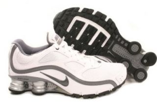 com Women Nike Shox Turbo 9+ White / Grey / Silver 366423 101 Shoes