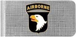 101st Airborne Division Screaming Eagle US Army Money Clip
