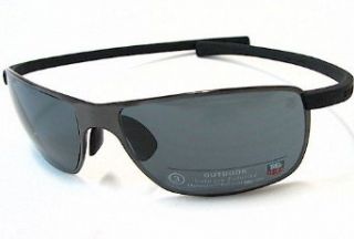  TAG HEUER 5023 Sunglasses TagHeuer Curve Series 101 Black Clothing