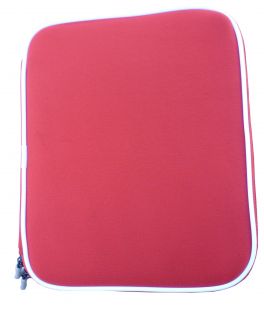 Soft Form fitting Red Portfolio Style iPad Case