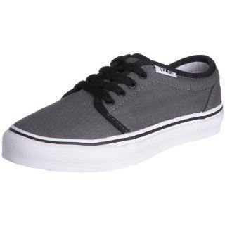 Vans KidS 106 Vulcanized Sneaker   Pewter Black Shoes