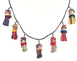 Worry Doll Necklace   # 106