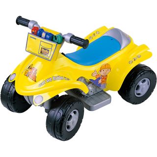 Bob the Builder 4x4 6 volt Ride on Power ATV with Tool Bag Today $74