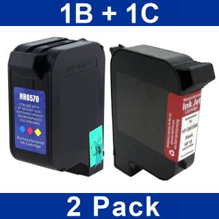 HP 15/ 78 750/ 950/ V40 Black and Colored Ink Cartridges (Refurbished)