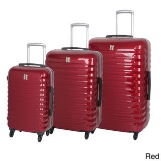 International Traveller Vigo 3 piece Hardside Spinner Luggage Set
