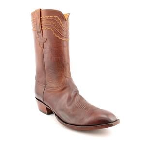 Lucchese Mens L159813 Leather Boots   Wide