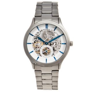 Fossil Mens Stainless Steel Ansel Automatic Watch