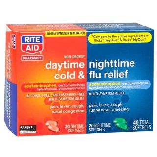 Rite Aid Multi Symptom Day Time/Nite Time Cold/Flu Formula