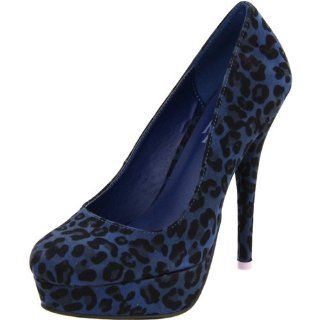 Fahrenheit Womens Landi 02D Print Platform Pumps