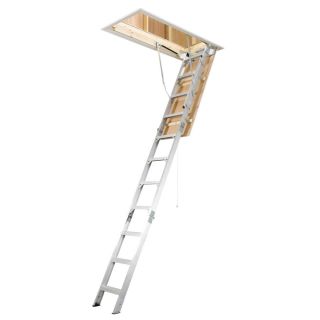 Werner 54 inch Aluminum Attic Ladder