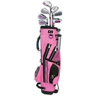 Tour Edge Jr Max 5x2 Pink Golf Club Set for Kids