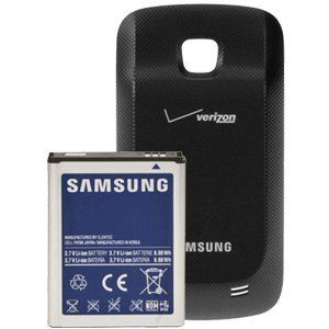 Samsung Illusion OEM 2400mAh Extended Battery and Door