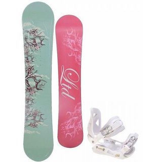 LTD Belle Girls 123 cm Snowboard and LT10 Bindings Set