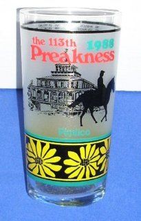 1988 113th Preakness Stakes Mint Julep Glass Pimlico