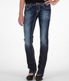 Miss Me Sequin Straight Stretch Jean DK 39 Clothing