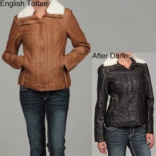 Big Chill Womens Faux Fur Jacket