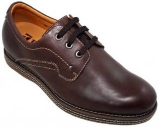  Elevator Shoes   A21923   2.4 Inches Taller (Dark Brown) Shoes