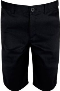 NIKE Boys Dri FIT Golf Shorts, Black/Dark Grey, Small