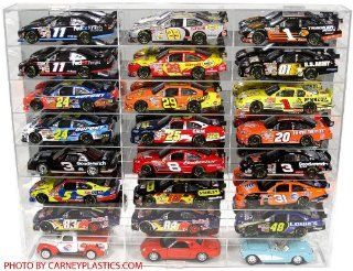 NASCAR Display Case Diecast Car 1/24 scale 24 Compartment