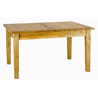 Table rustique en pin 140 cm + rallonge 40 cm   Achat / Vente TABLE A