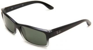 Sunglasses,Gradient Black Frame/Green Lens,One Size Ray Ban Shoes