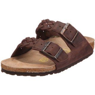 Birkenstock Sandals Arizona from Leather in Braided Habana with a