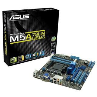 Bon état   Asus M5A78L M/USB3   Carte mère socket AMD AM3+   Chipset