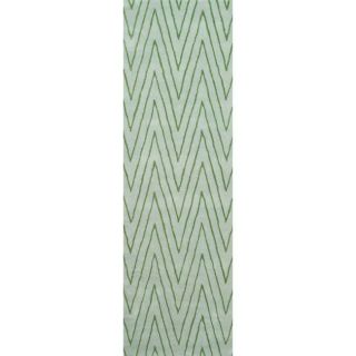 Thom Filicia Griffith Park Sea Glass N.Z. Wool Runner (26 x 8) Today