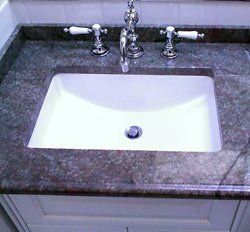 Nantucket Sink Rectangular Ceramic Bathroom Sink, White