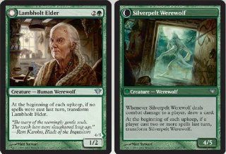 Elder // Silverpelt Werewolf (122)   Dark Ascension Toys & Games
