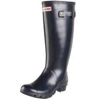 Hunter Womens Huntress Tall Welly Rubber Boot With Wide Calf