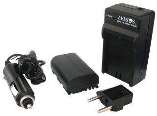 Zeikos ZE LPE6BC Charger and Battery for the Canon LP E6