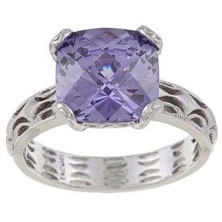 Tacori IV Sterling Silver Simulated Iolite Ring