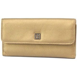 Giani Bernini Handbag, Bronze Soft Core Back Zip Clutch Wallet